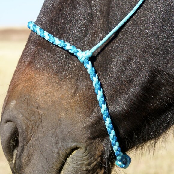 BarSevensSupply Other - Handmade Braided Paracord Western Horse Training Cavesson/Caveson Noseband